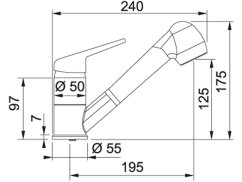 Set Franke BFG 611-78 Kašmír + FC 9547.424