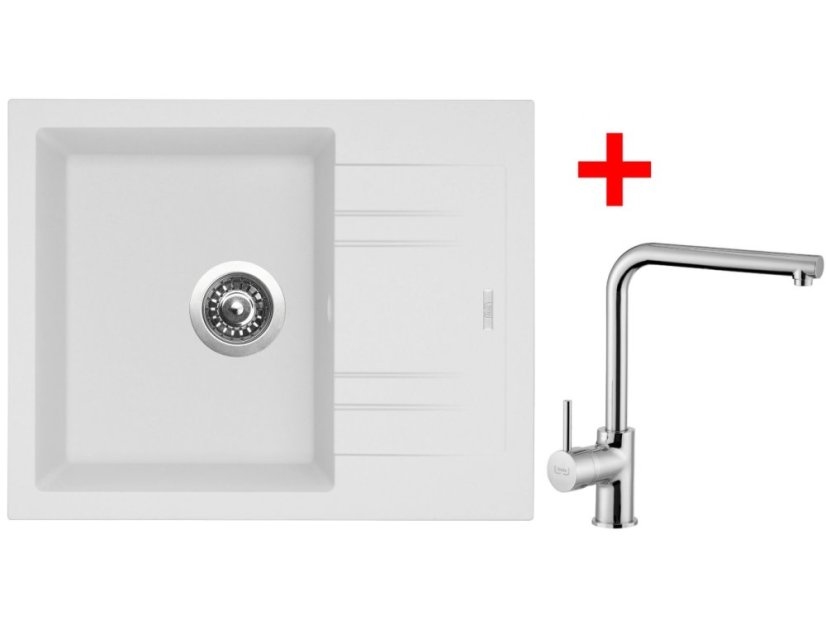 Sinks LINEA 600 Milk + Elka