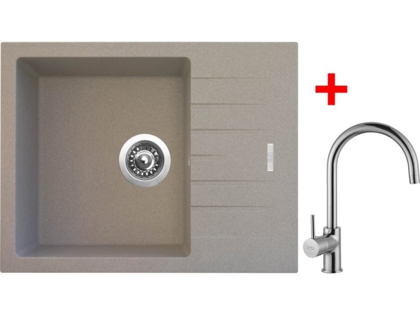 Sinks PERFECTO 650 Avena + VITALIA lesklá