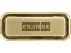 Hranatá krytka skrytého prepadu Franke Celonerez Zlatá