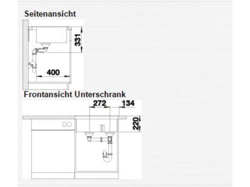 Granitový dřez Blanco PLEON 6 Split tartufo