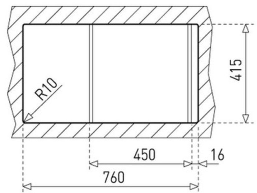 Kuchyňský dřez Teka DEVA 45 I-CN 1B 1D MC