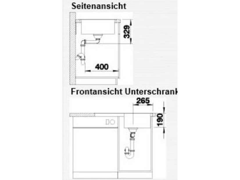 Granitový drez Blanco SONA 45 S Kávová