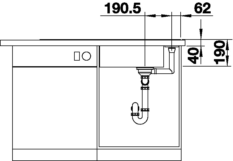Granitový dřez Blanco AXIA III XL 6 S Bílá soft, se skleněnou krájecí deskou