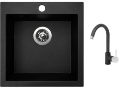 Set Sinks VIVA 455 Granblack + batéria Sinks MIX 35 Granblack