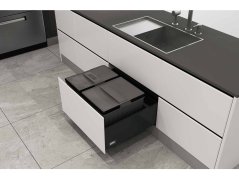 Kôš odpadkový AL 600 1x15L+1x20L