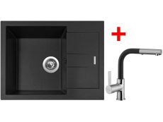 Sinks AMANDA 650 Pureblack + Enigma GR Sinks AMANDA 650 Pureblack + Enigma GR