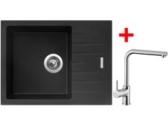 Sinks PERFECTO 650 Metalblack + Elka