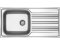 Nerezový drez Sinks STAR 1000 XXL V 0,7mm matný