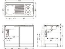 Drez s varičom Alveus Combi Elektra 120R-50 S