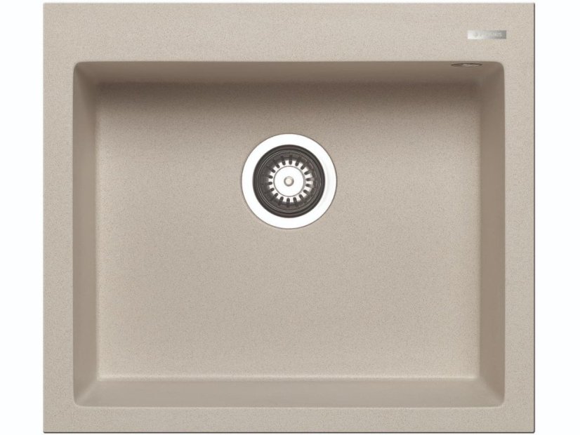 Granitový dřez Pyramis Istros 57 x 50 1B Béžová