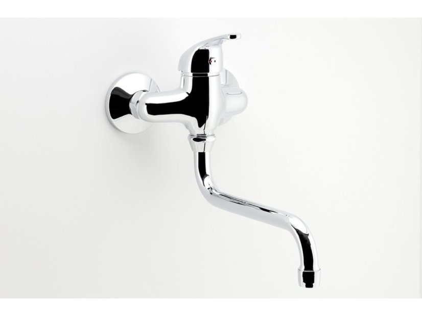 Drezová umývadlová batéria 100 mm Titania Iris chróm