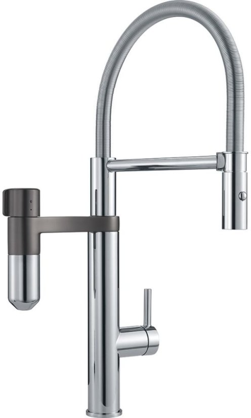 Kuchyňská baterie Franke Vital Tap ChromGun metal, filtrační
