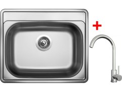 Sinks COMFORT 600 + ARCO celonerezová