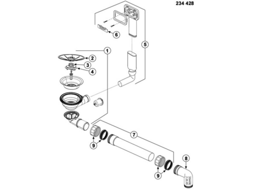 Nerezový drez Blanco CLARON 500-IF InFino Nerez durinox