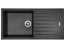 Granitový dřez Sinks PERFECTO 1000 Metalblack