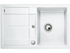 Granitový dřez Blanco METRA 45 S bílá - s excentrem