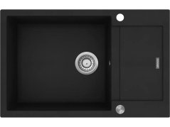 Granitový dřez Concept DG05L60bc Linea Černý