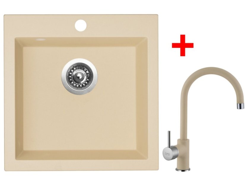 Set Sinks VIVA 455 Sahara + Vitalia GR