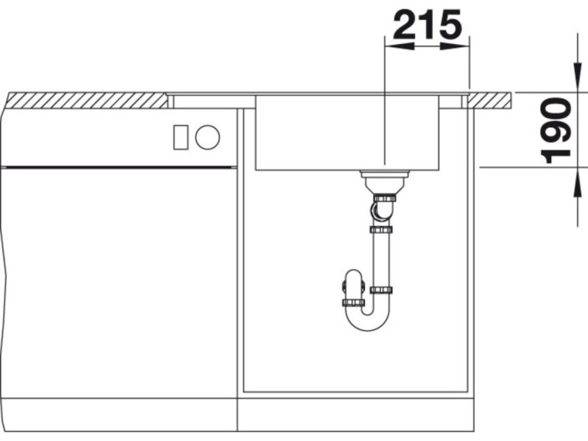 Granitový drez Blanco ELON XL 6 S-F InFino káva s exc. + prísluš.