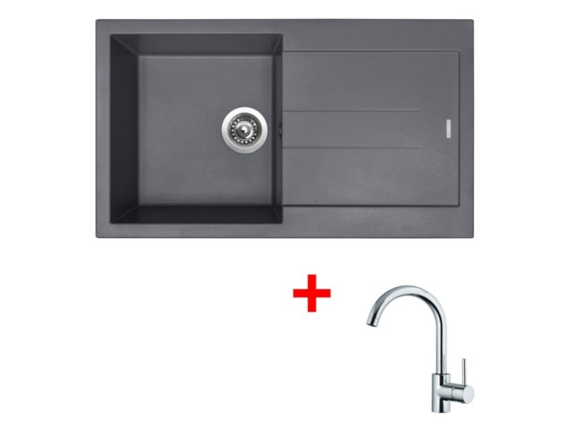 Set Sinks Amanda 860 Nanogrey + Mix 35