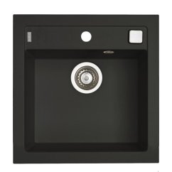 Granitový drez Alveus Formic 20 Deep black