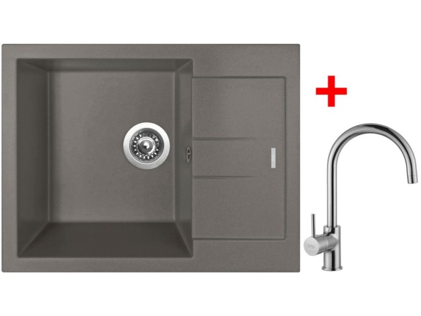 Sinks AMANDA 650 Truffle + Vitalia