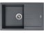 Set Sinks Amanda 780 Titanium + Elasta nerez/černá