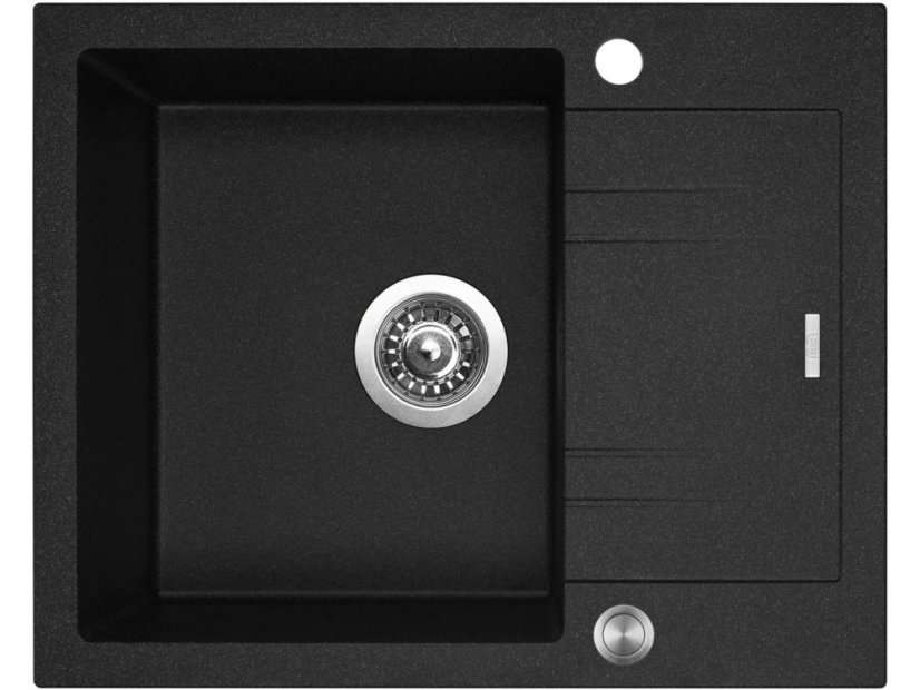 Sinks LINEA 600 XC Granblack + Elka čierná matná