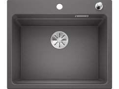 Granitový drez Blanco ETAGON 6 InFino sivá skala s excentrom + pojazdy