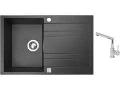Set Sinks GRANDE 800 Granblack + baterie Sinks MIX 350 P chrom