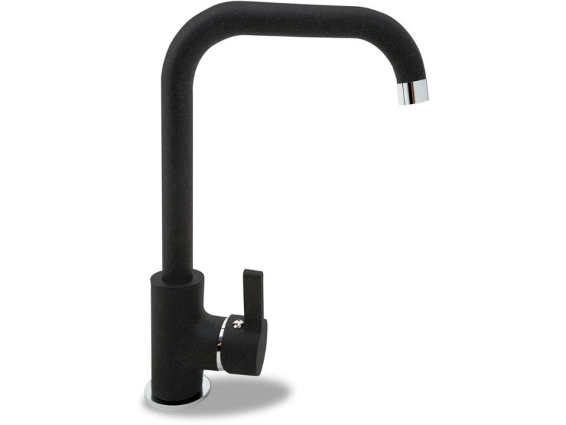 Kuchynská batéria Pyramis Silvio Čierna