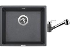 Set Sinks FRAME 457 Titanium + baterie Sinks LEGENDA S Titanium Set Sinks FRAME 457 Titanium + baterie Sinks LEGENDA S Titanium