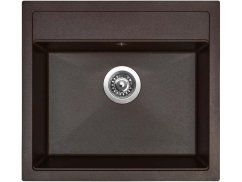 Set Sinks Solo 560 Marone + Arco čierná matná