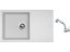 Set Sinks LINEA 780 N Milk + batéria Sinks MIX 3 S Chróm
