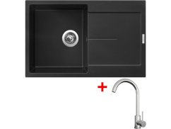 Sinks ULTIMA 790 Pureblack + ARCO celonerezová