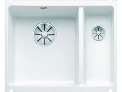 Blanco SUBLINE 350/150 U InFino Keramika žiarivo biela drez vľavo bez excentru