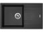 Set Sinks LINEA 780 N Metalblack + baterie Sinks baterie CASPIRA chrom