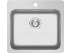 Nerezový drez Pyramis Zeria 56x52 1B