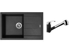 Set Sinks AMANDA 780 Granblack + batéria Sinks LEGENDA S Granblack Set Sinks AMANDA 780 Granblack + batéria Sinks LEGENDA S Granblack