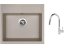 Set Sinks SOLO 560 Avena + batéria Sinks MIX 35 P chróm