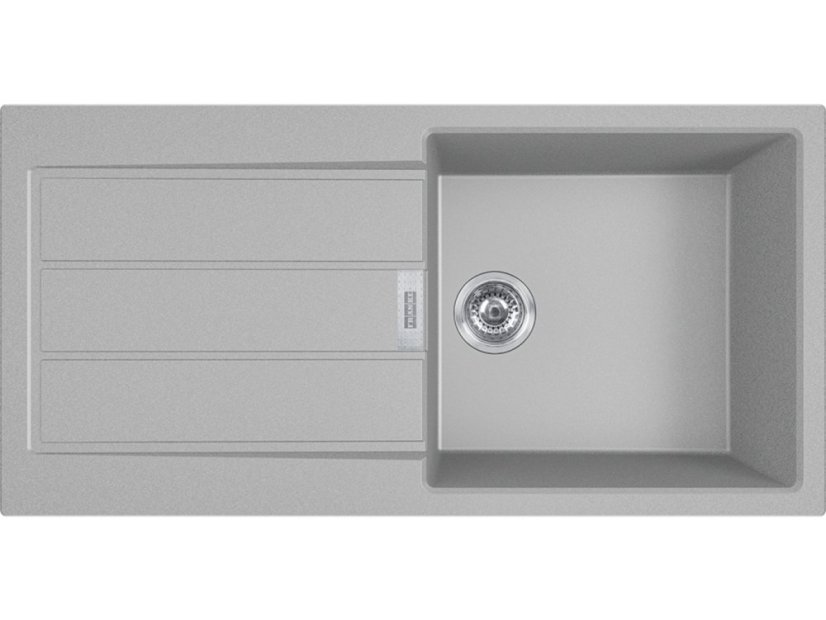 Tectonitový dřez Franke S2D 611-100 Šedá