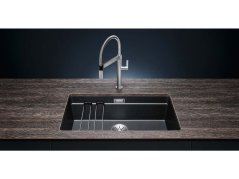 Granitový drez Blanco ETAGON 700 U sivá skala