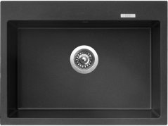 Sinks MAXIMO 680 Metalblack + Elasta nerez/černá