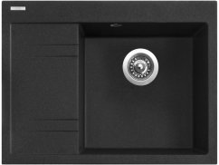 Granitový drez Sinks RIM 650 P Granblack pravý Granitový drez Sinks RIM 650 P Granblack pravý