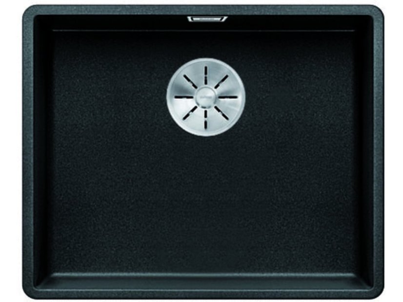 Granitový drez Blanco SUBLINE 500 F InFino antracit bez tiahla