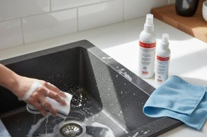 Jak vyčistit granitový dřez