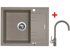 Sinks LINEA 600 XC Truffle + Vitalia GR