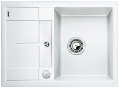 Granitový drez Blanco METRA 45 S Compact Biela soft s excentrom