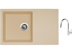 Set Sinks LINEA 780 N Sahara + baterie Sinks MIX 35 P chrom